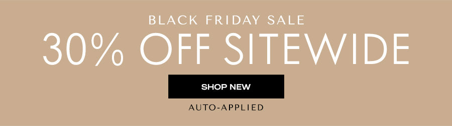 Black Friday sale banner with text on a beige background