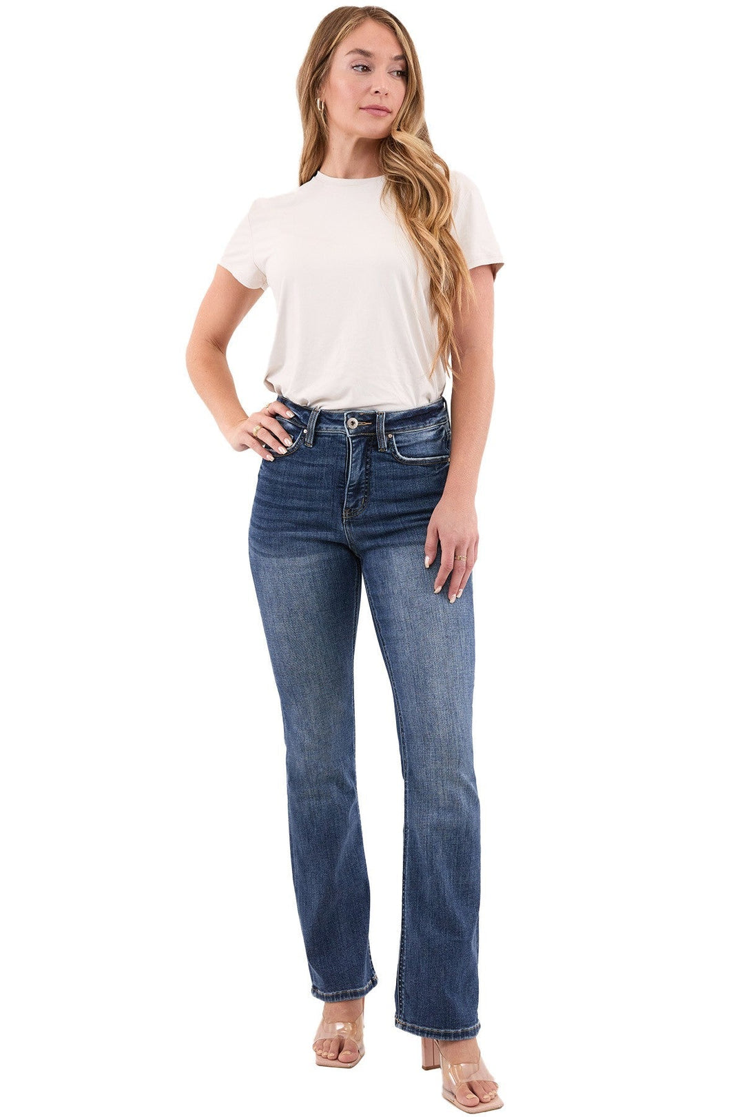 Plus Mia High Rise Bootcut Jeans