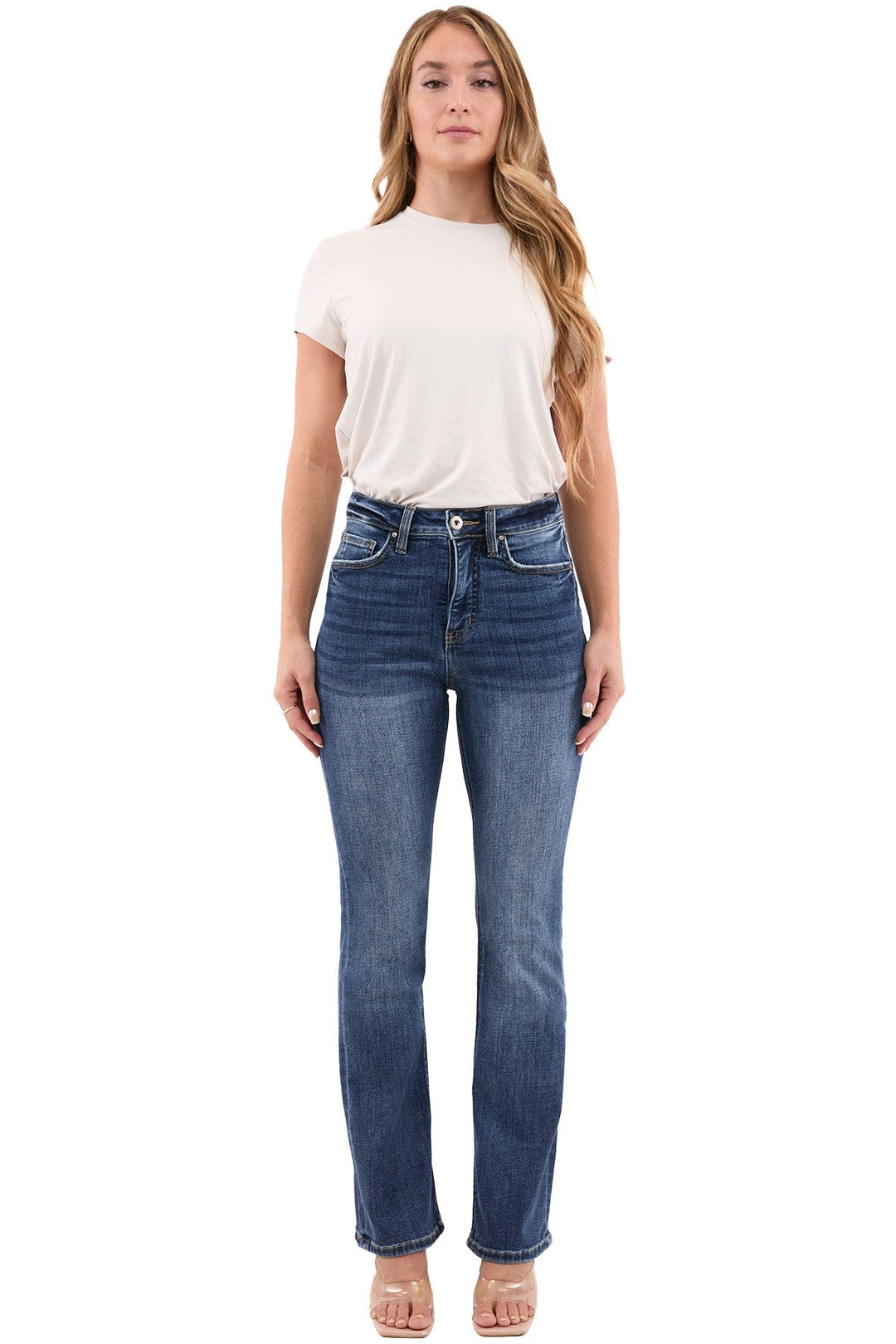 Plus Mia High Rise Bootcut Jeans