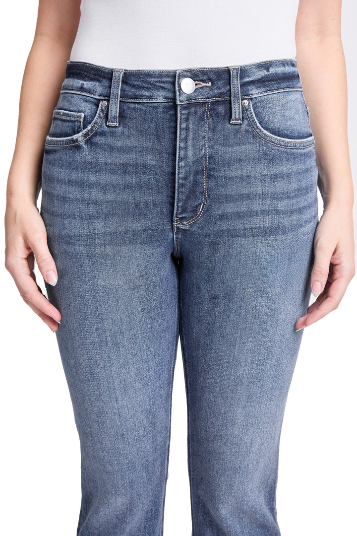 Plus High Rise Cuff Capri