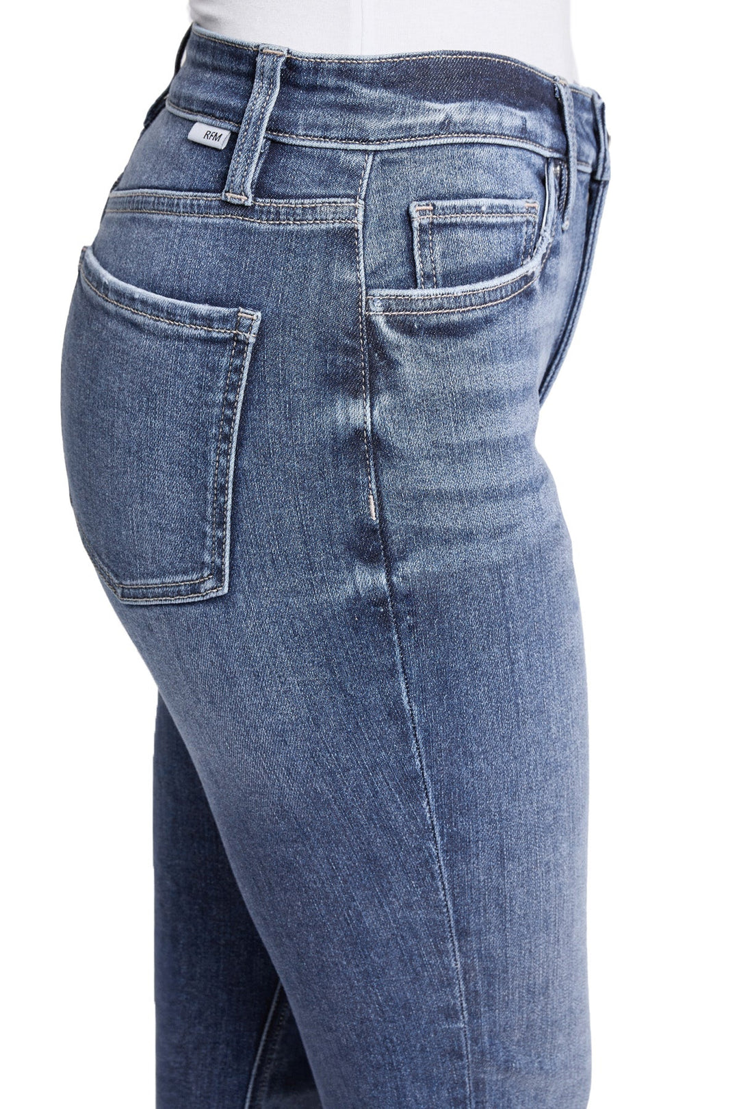 Plus High Rise Cuff Capri