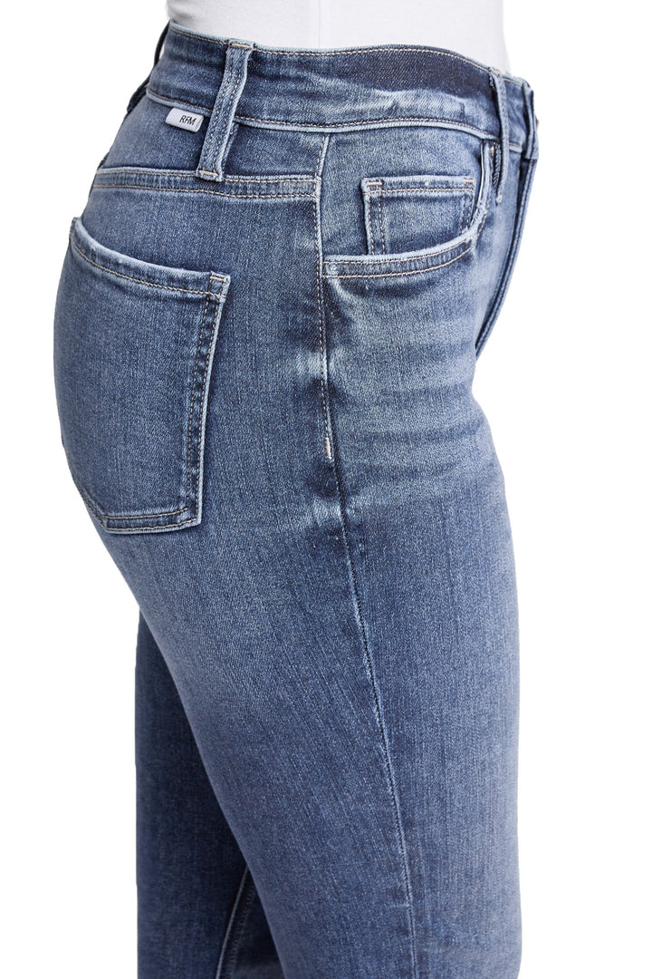 Plus High Rise Cuff Capri