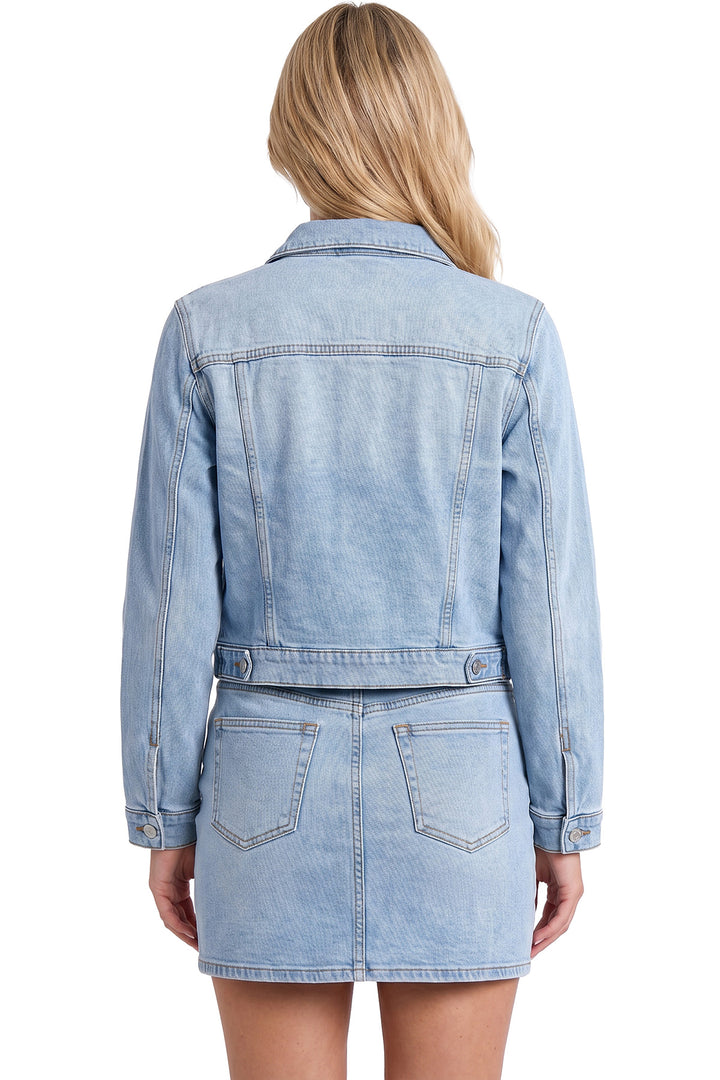 Plus Boyfriend Denim Jacket