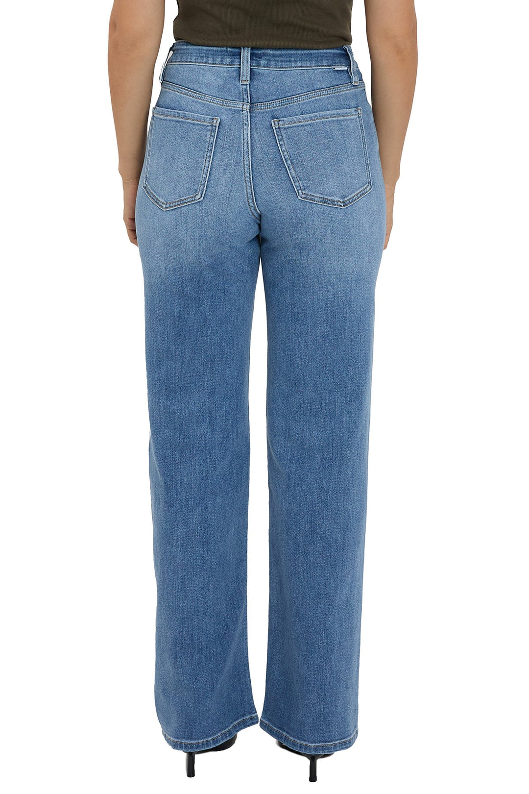 Plus Hailey High Rise Wide Leg Jeans
