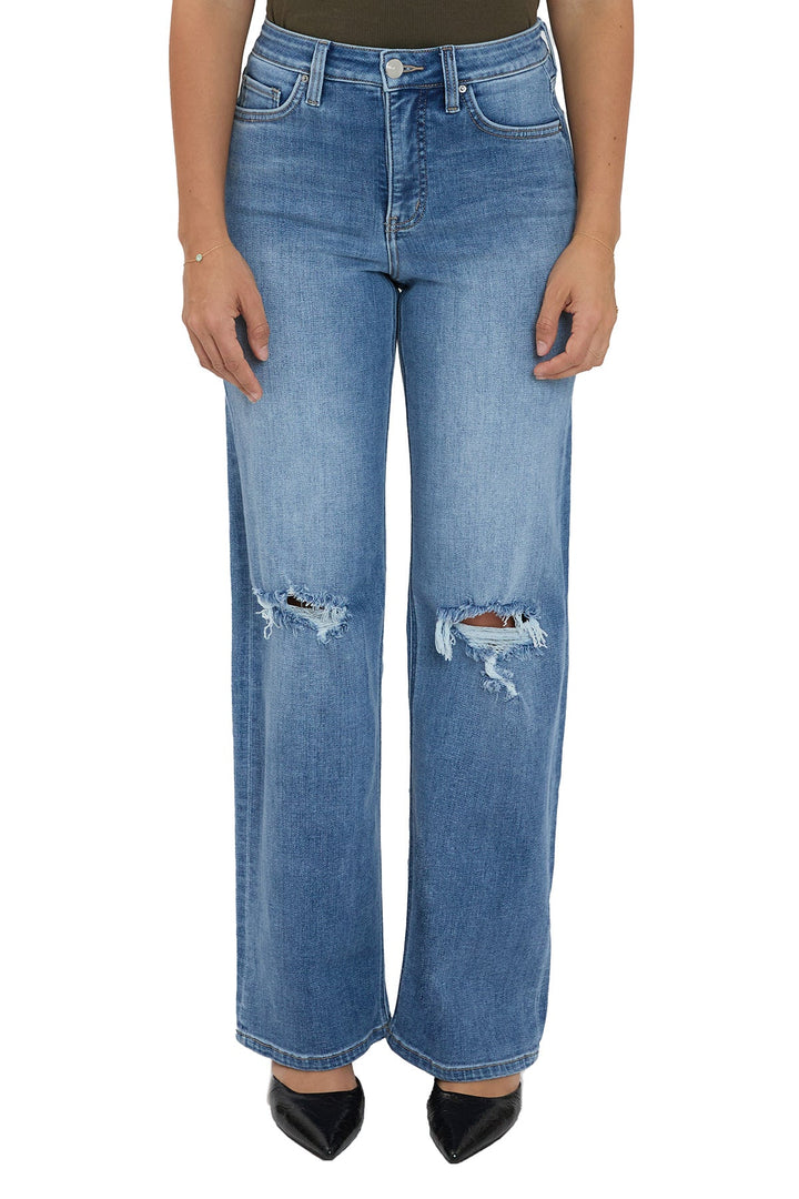 Plus Hailey High Rise Wide Leg Jeans