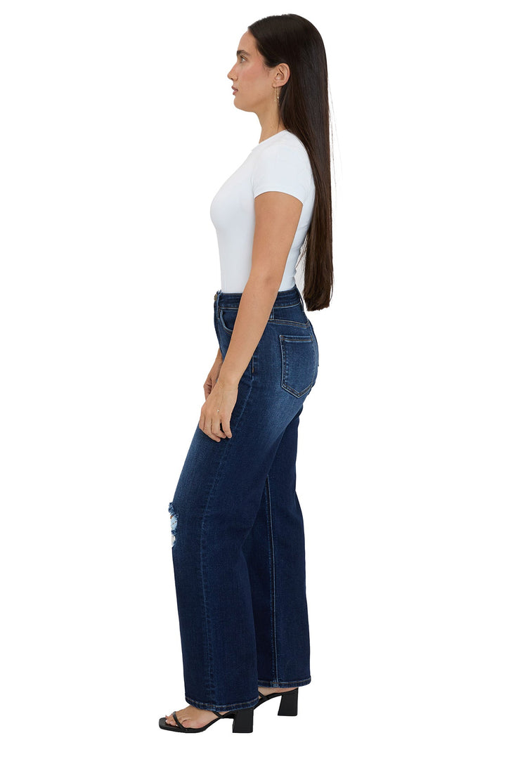 Plus Hailey High Rise Wide Leg Jeans