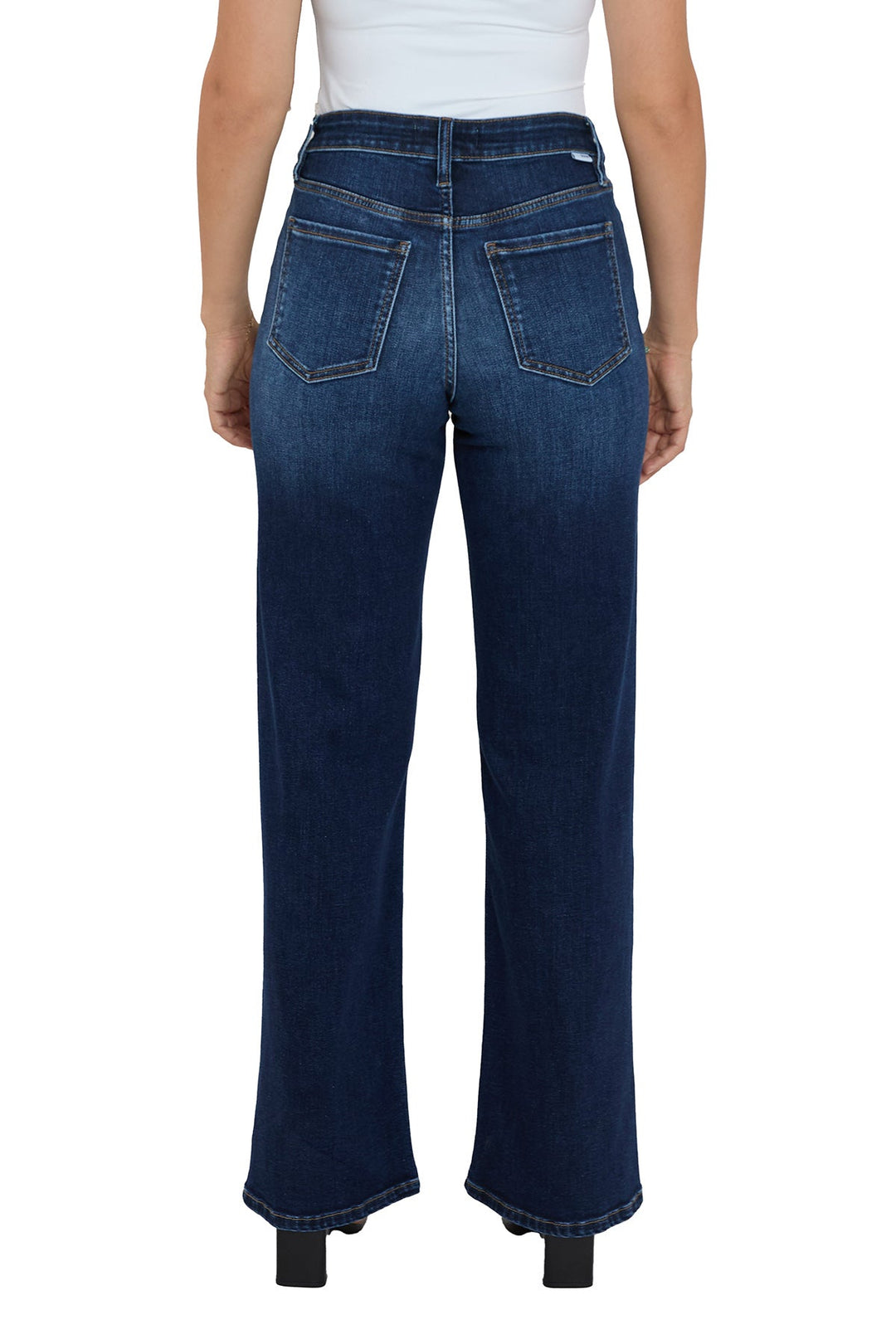Plus Hailey High Rise Wide Leg Jeans