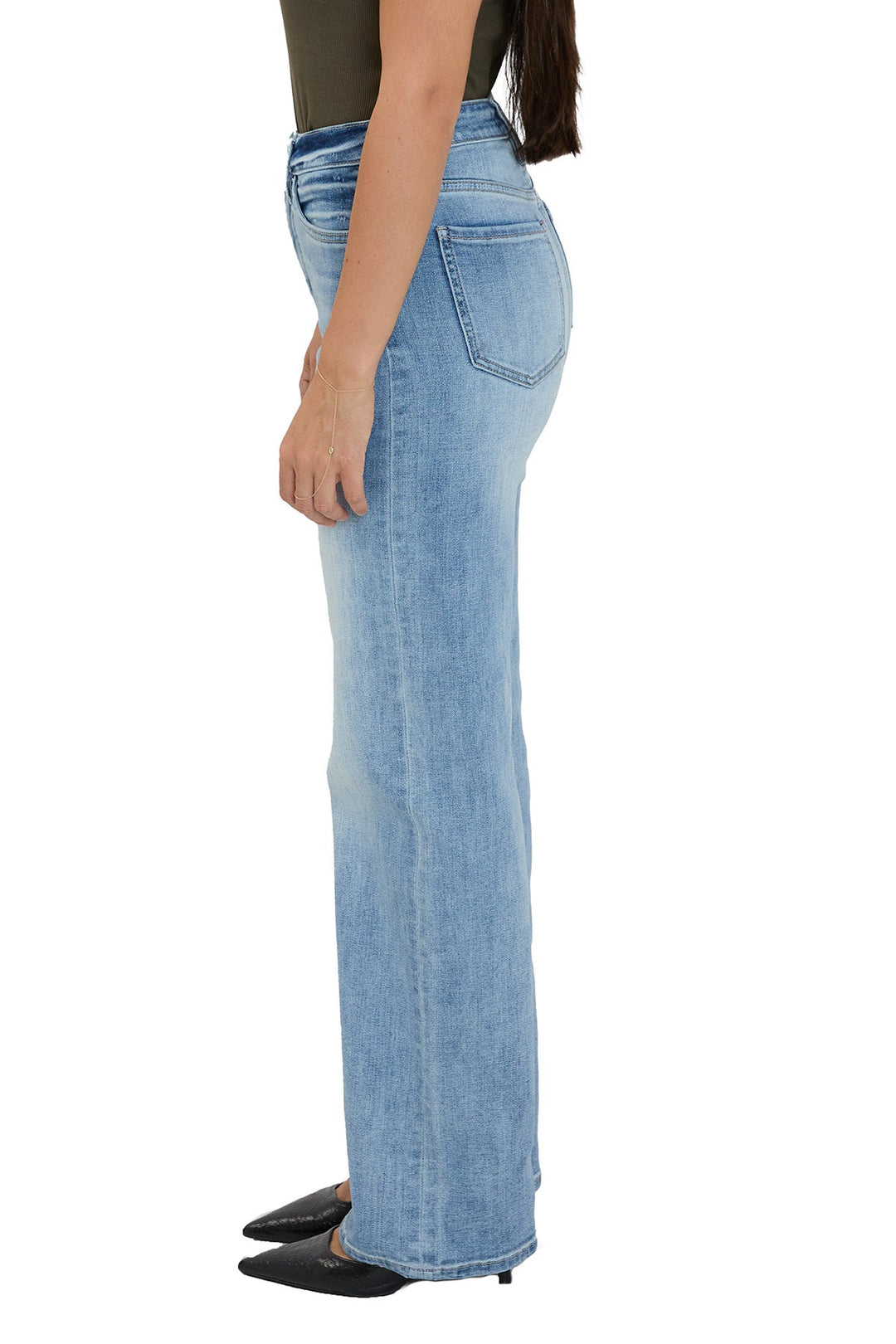 Hailey High Rise Wide Leg Jeans