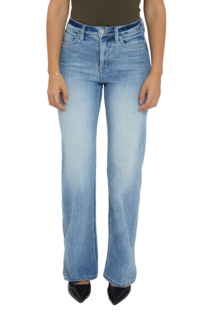 Plus Hailey High Rise Wide Leg Jeans