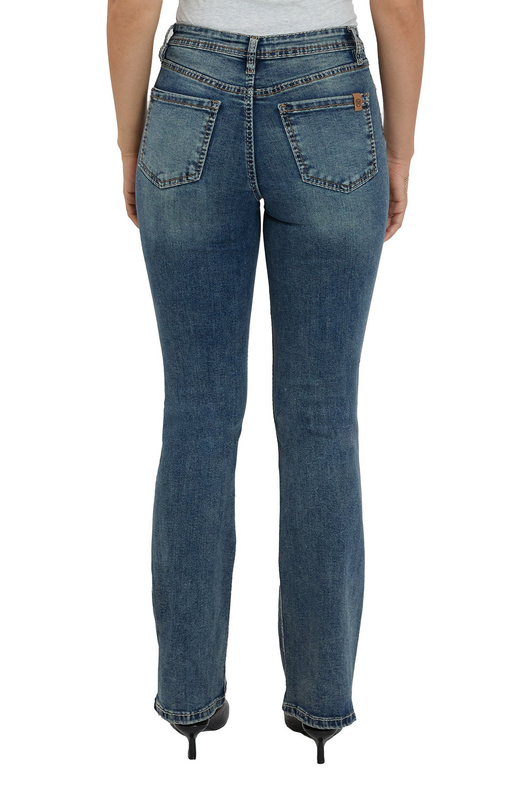 Mia High Rise Western Bootcut Jeans