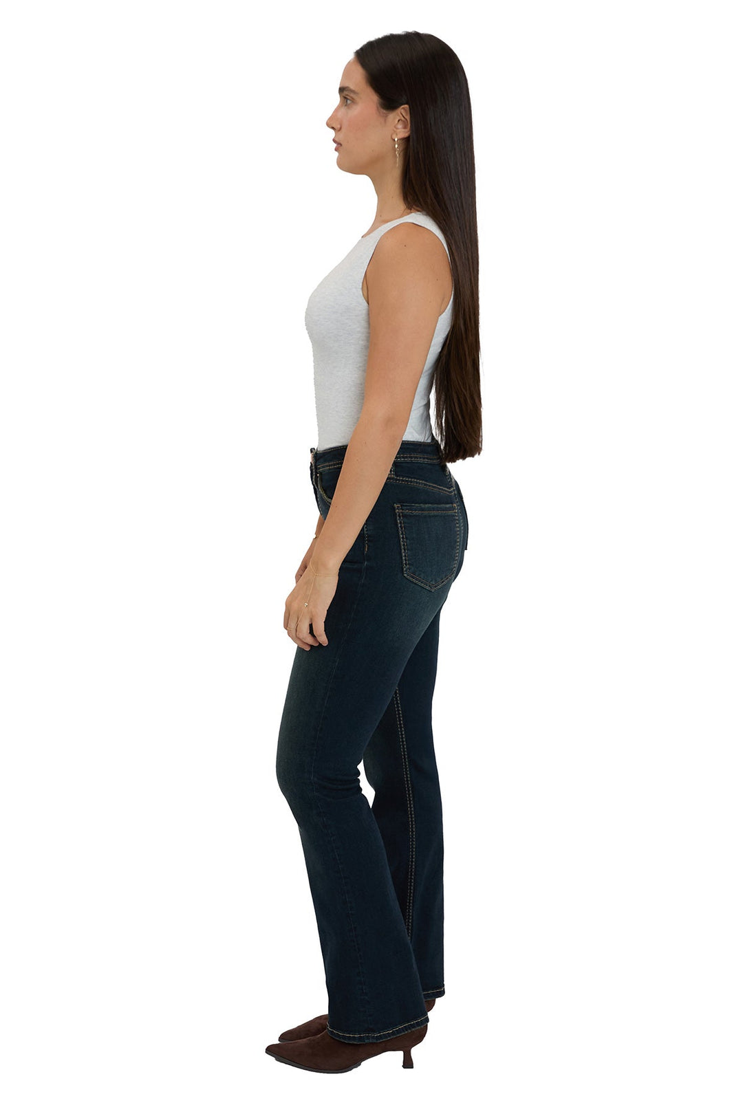 Mia High Rise Western Bootcut Jeans