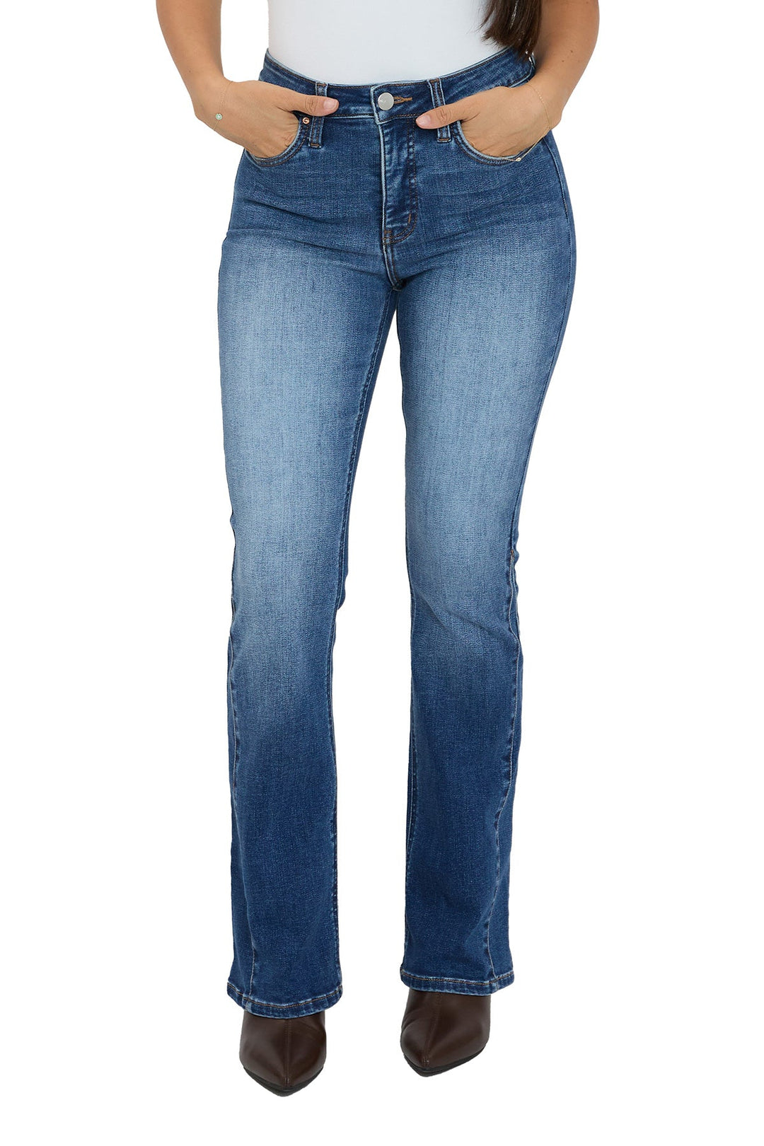 Plus Mia High Rise Bootcut Jeans