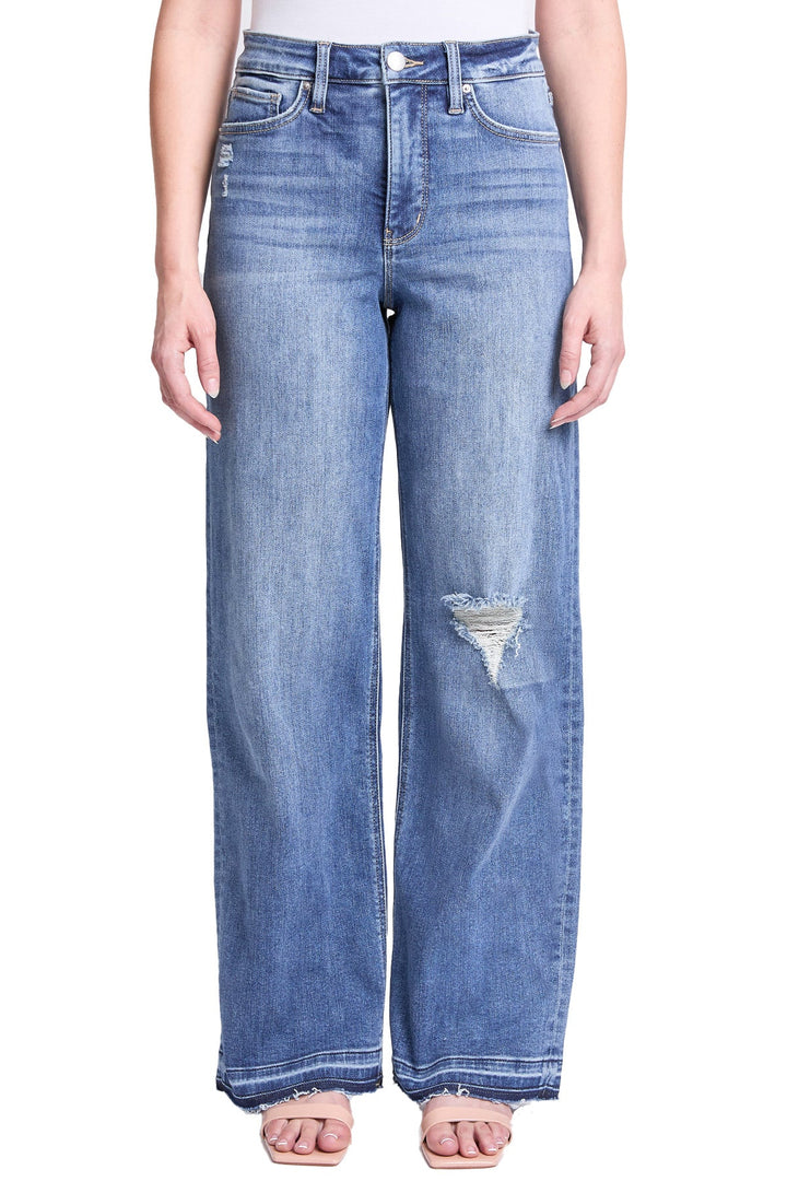Plus Hailey High Rise Wide Leg Jeans