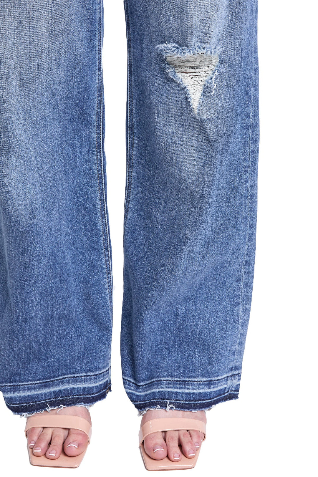 Plus Hailey High Rise Wide Leg Jeans