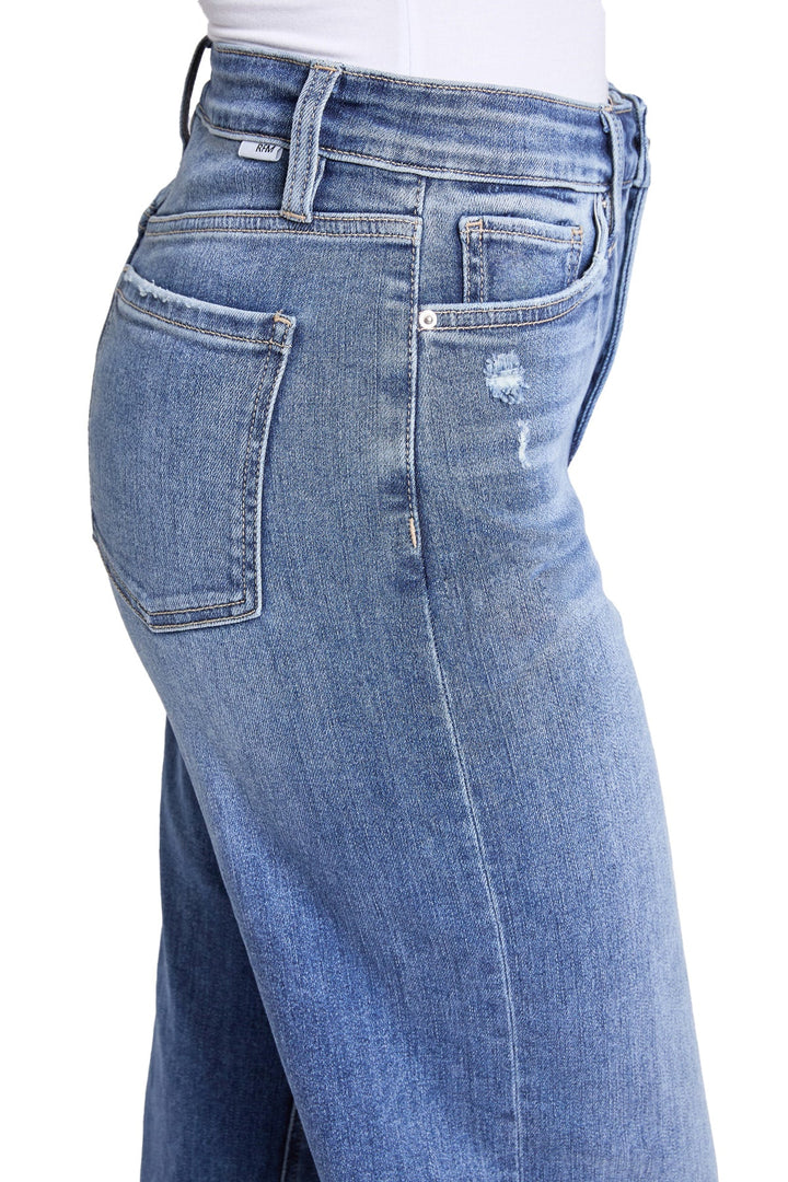 Plus Hailey High Rise Wide Leg Jeans