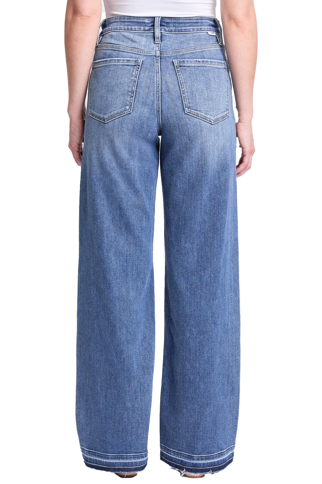 Plus Hailey High Rise Wide Leg Jeans