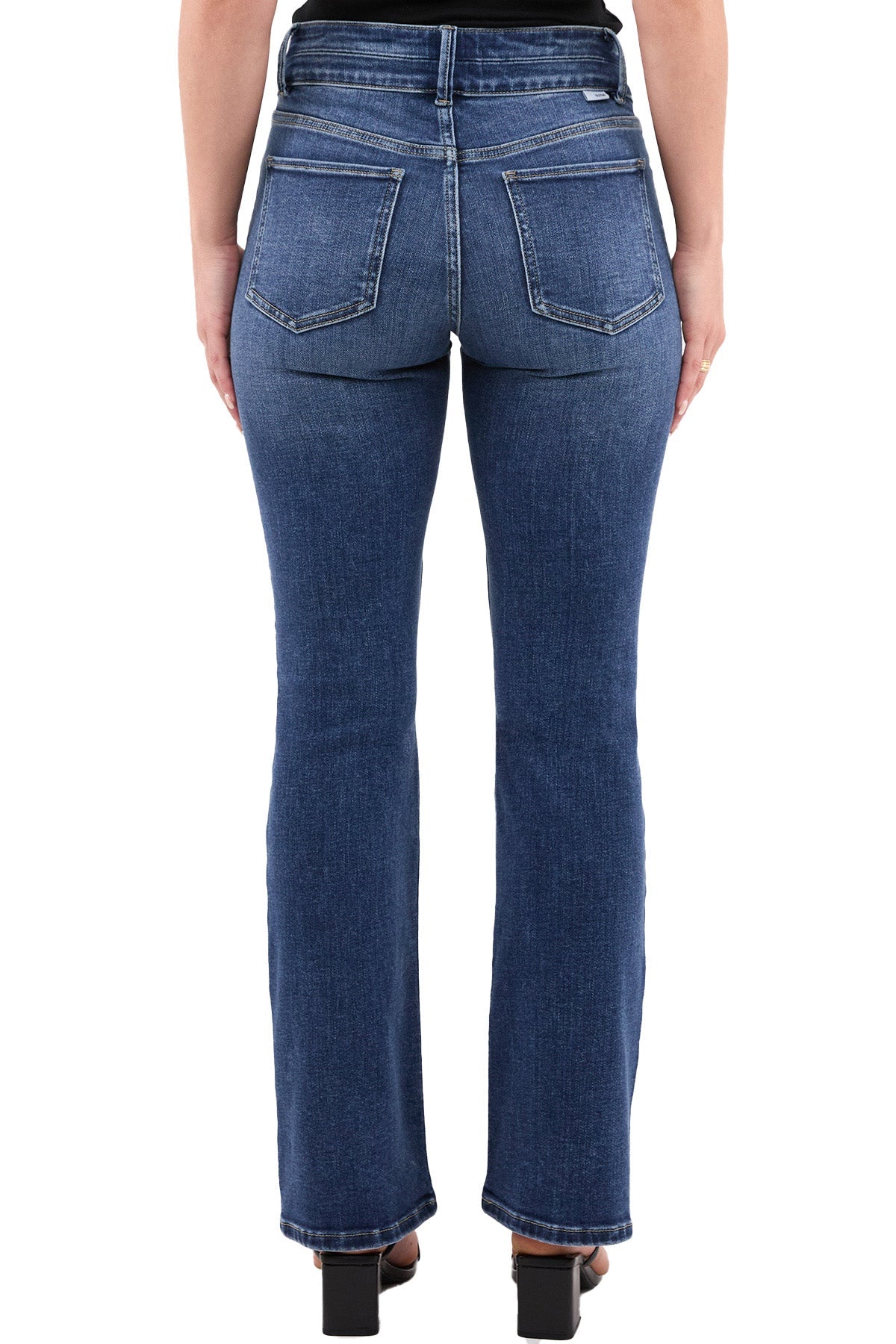 【2plan】Plain blue bootcut denim 2plan】Plain blue bootcut denim 2plan】Plain blue bootcut
