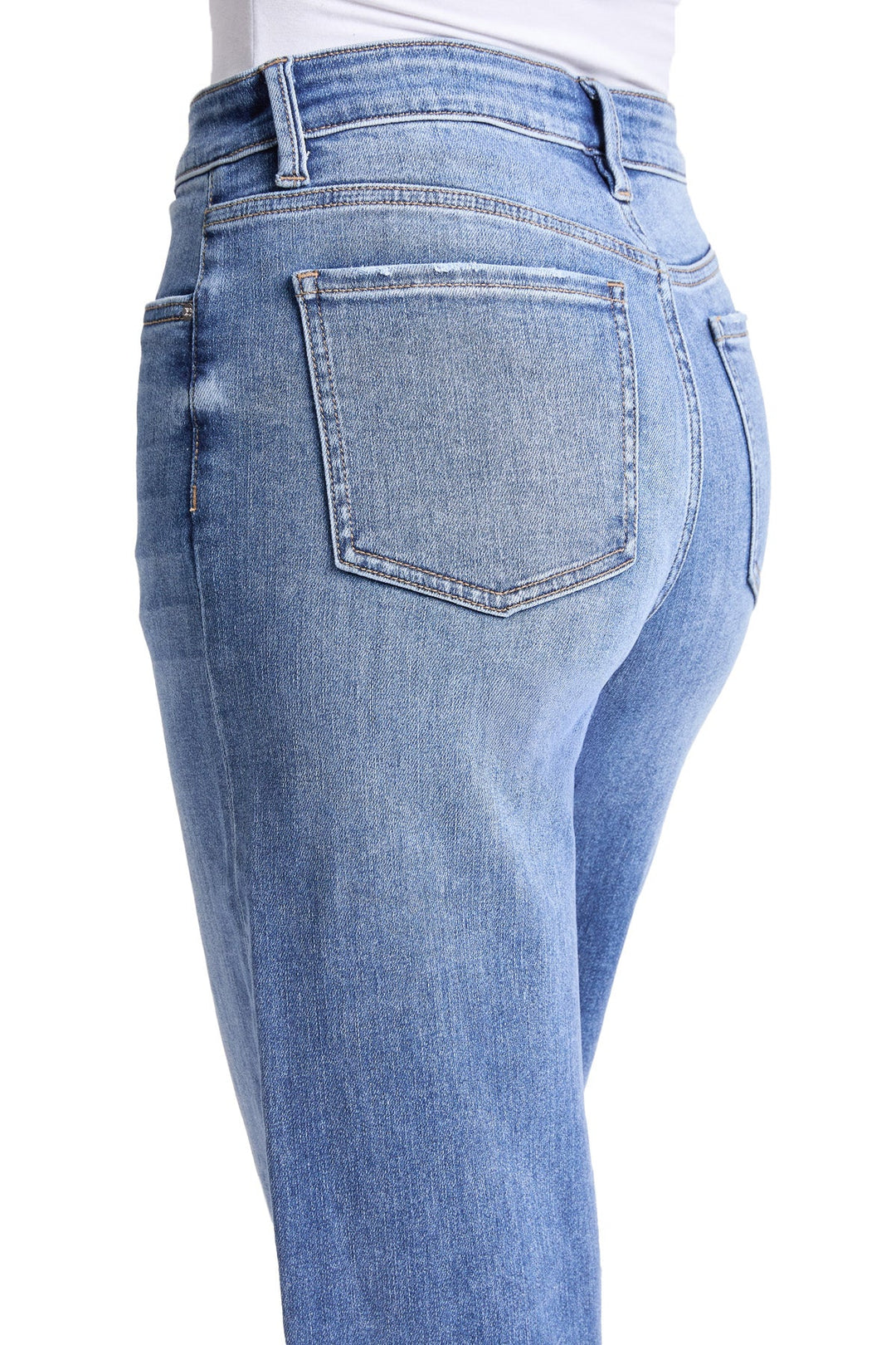 Plus Hailey High Rise Cuff Wide Leg Jeans