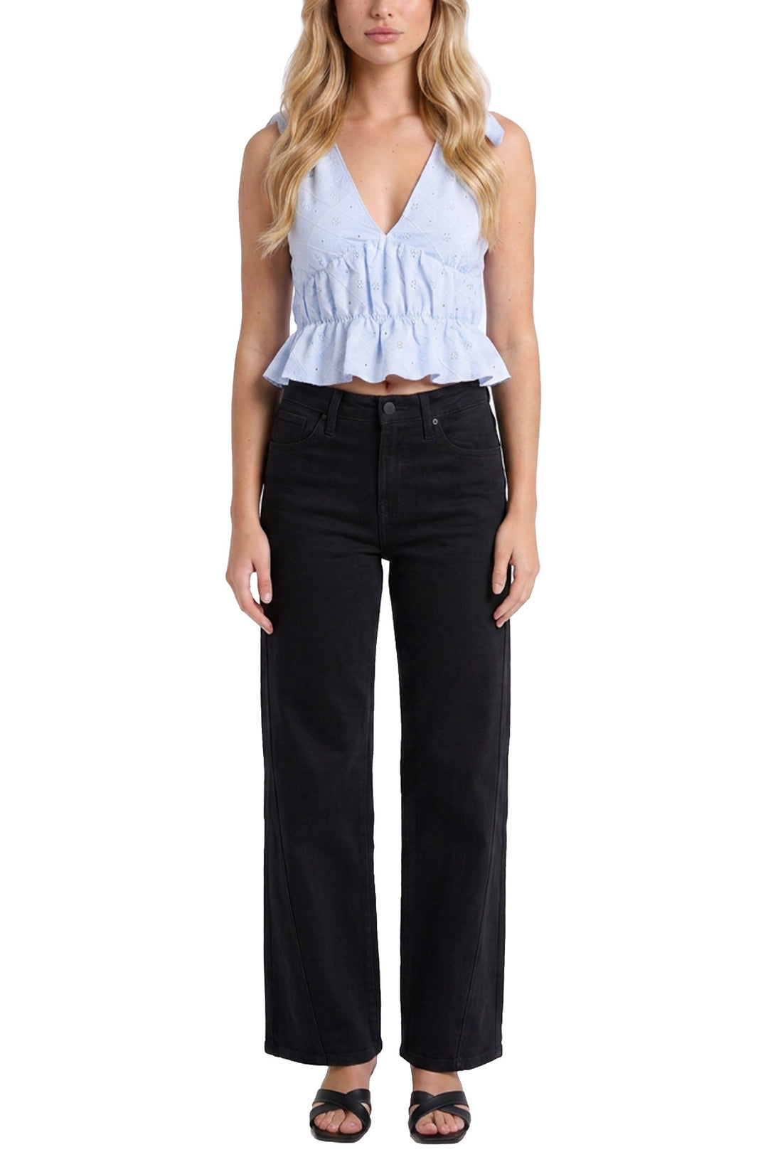 Hailey Essential Wide Leg Jeans