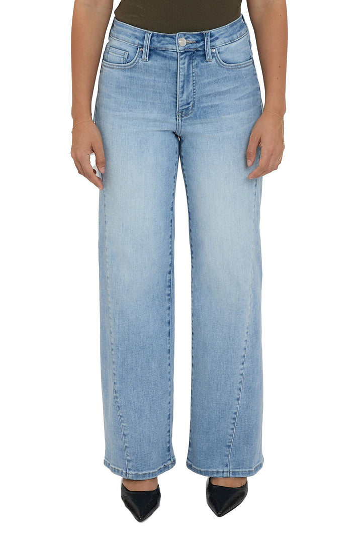 Hailey High Rise Contour Wide Leg Jeans