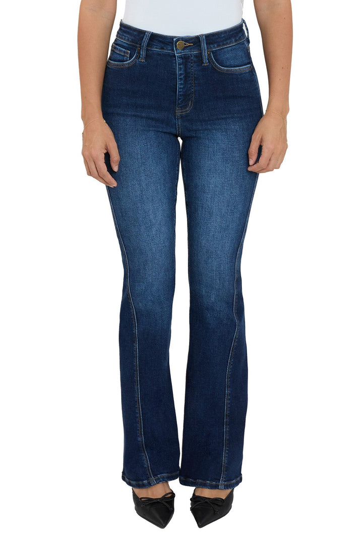 Daisy High Rise Slim Angled Flare Jeans