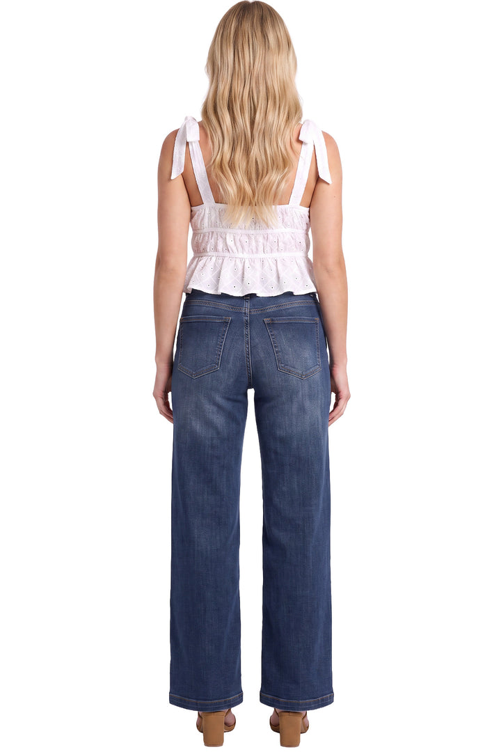 Hailey High Rise Wide Leg Slimmer Jeans
