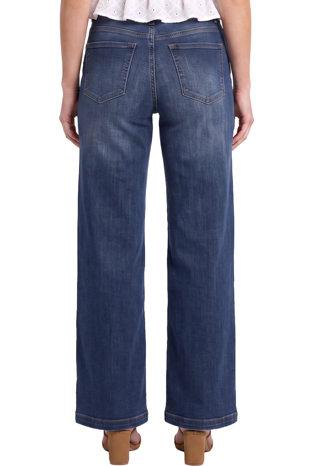 Hailey High Rise Wide Leg Slimmer Jeans