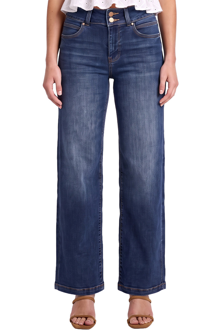 Hailey High Rise Wide Leg Slimmer Jeans