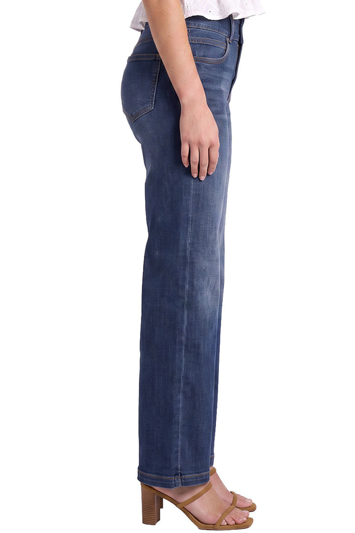 Hailey High Rise Wide Leg Slimmer Jeans