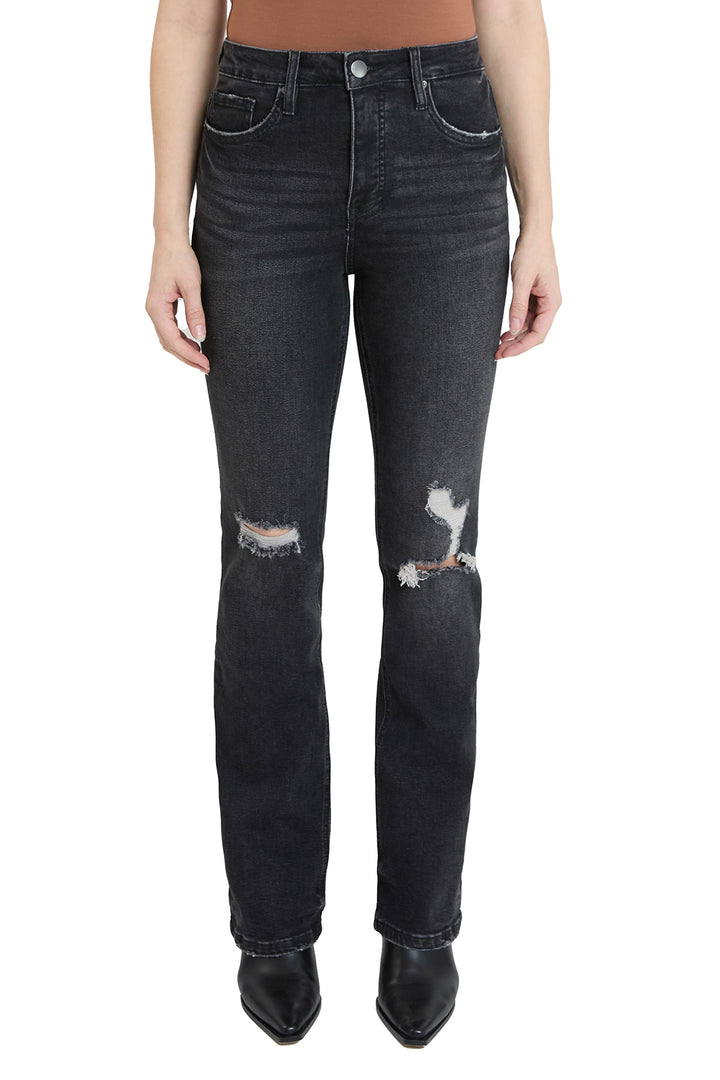Plus Mia High Rise Essential Bootcut Ripped Jeans