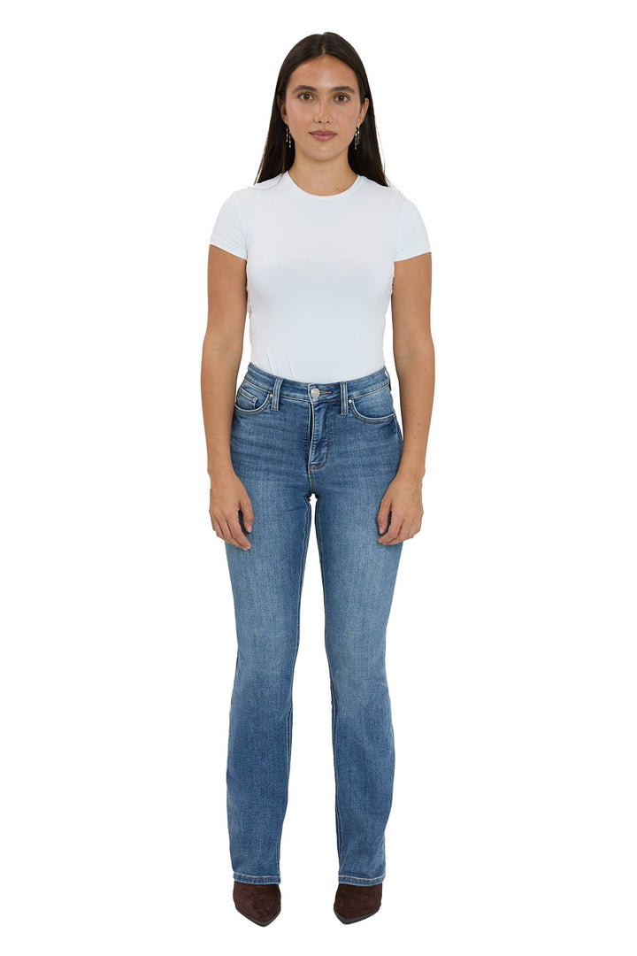 Mia High Rise Essential Slimmers Bootcut Jeans - Inseam Program