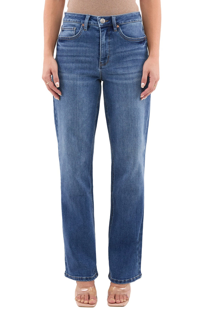Plus Dylan High Rise Straight Leg Jeans