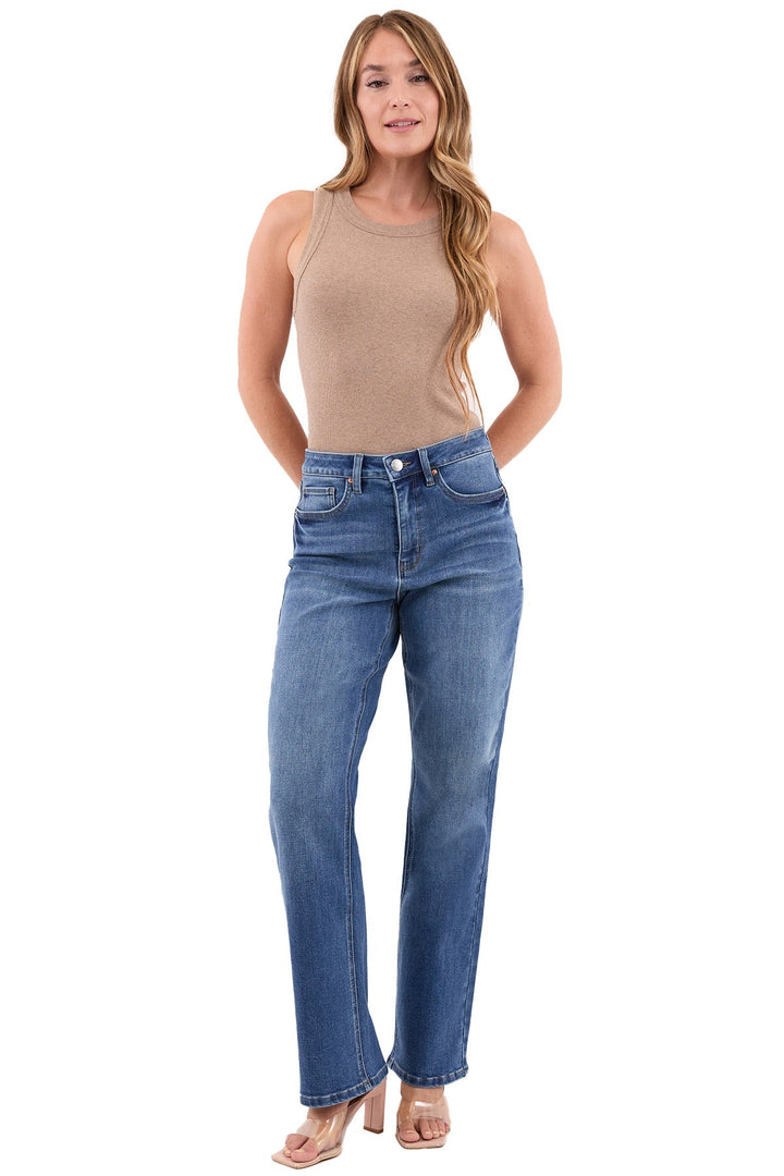 Plus Dylan High Rise Straight Leg Jeans