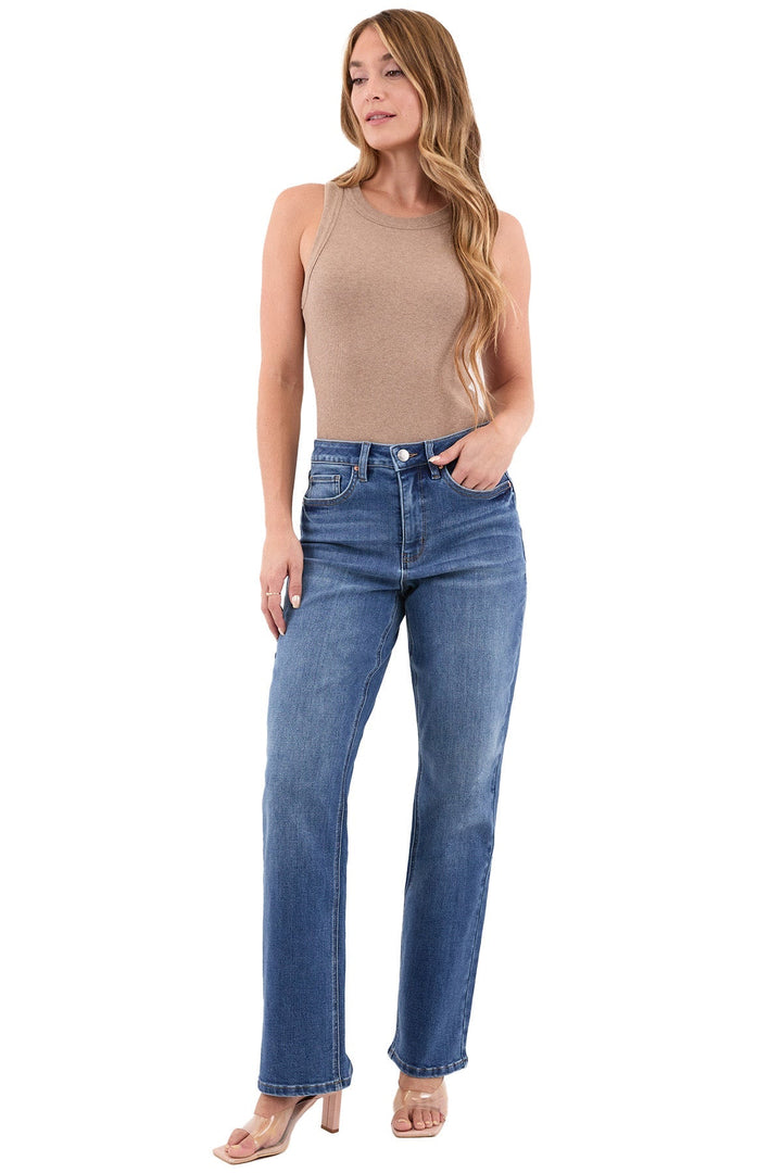 Plus Dylan High Rise Straight Leg Jeans