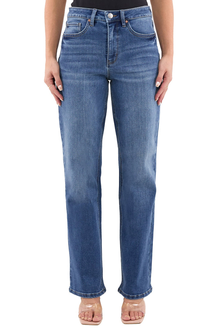 Plus Chloe High Rise Wide Leg Jeans