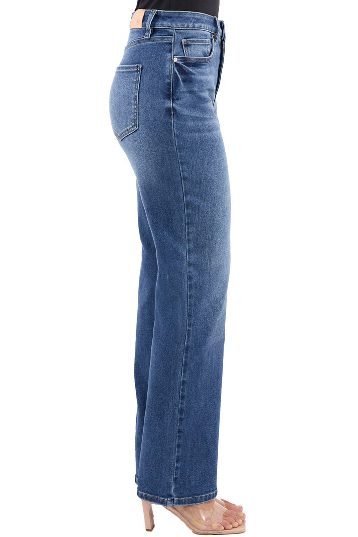Plus Chloe High Rise Wide Leg Jeans