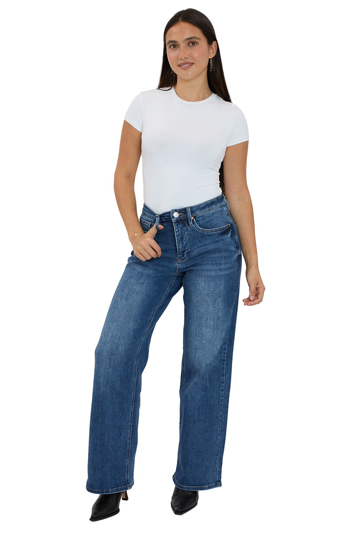 Chloe High Rise Wide Leg Jeans