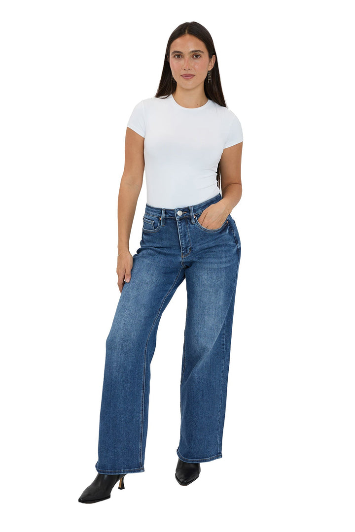 Chloe High Rise Wide Leg Jeans