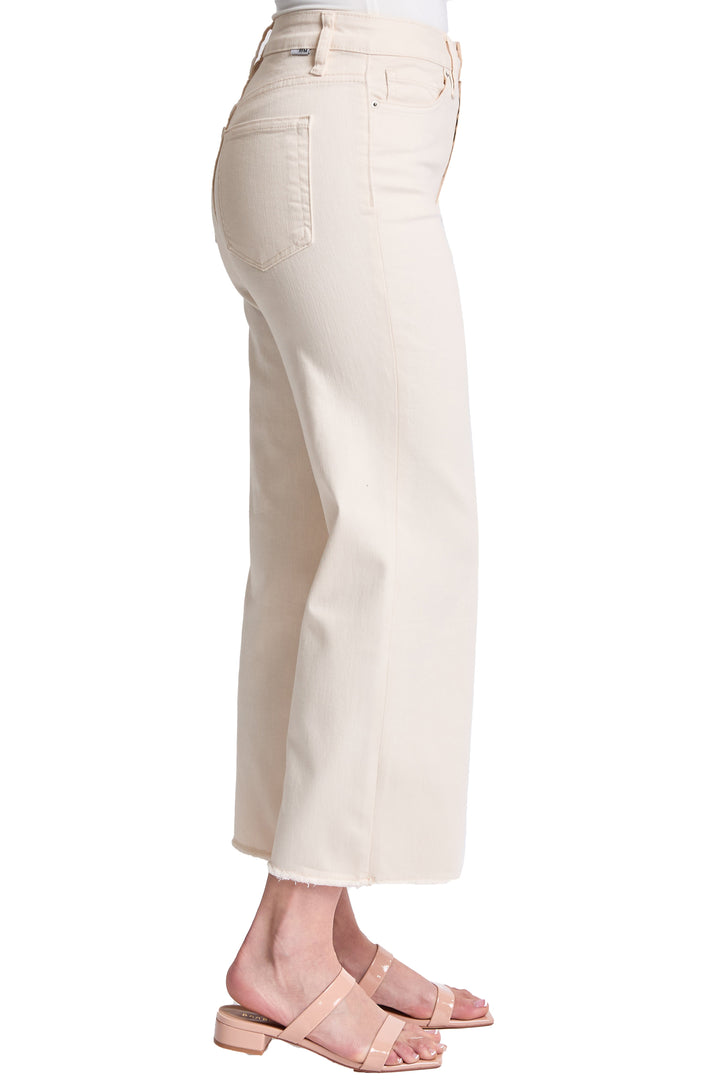 Plus Chloe High Rise Cropped Wide Leg Jeans