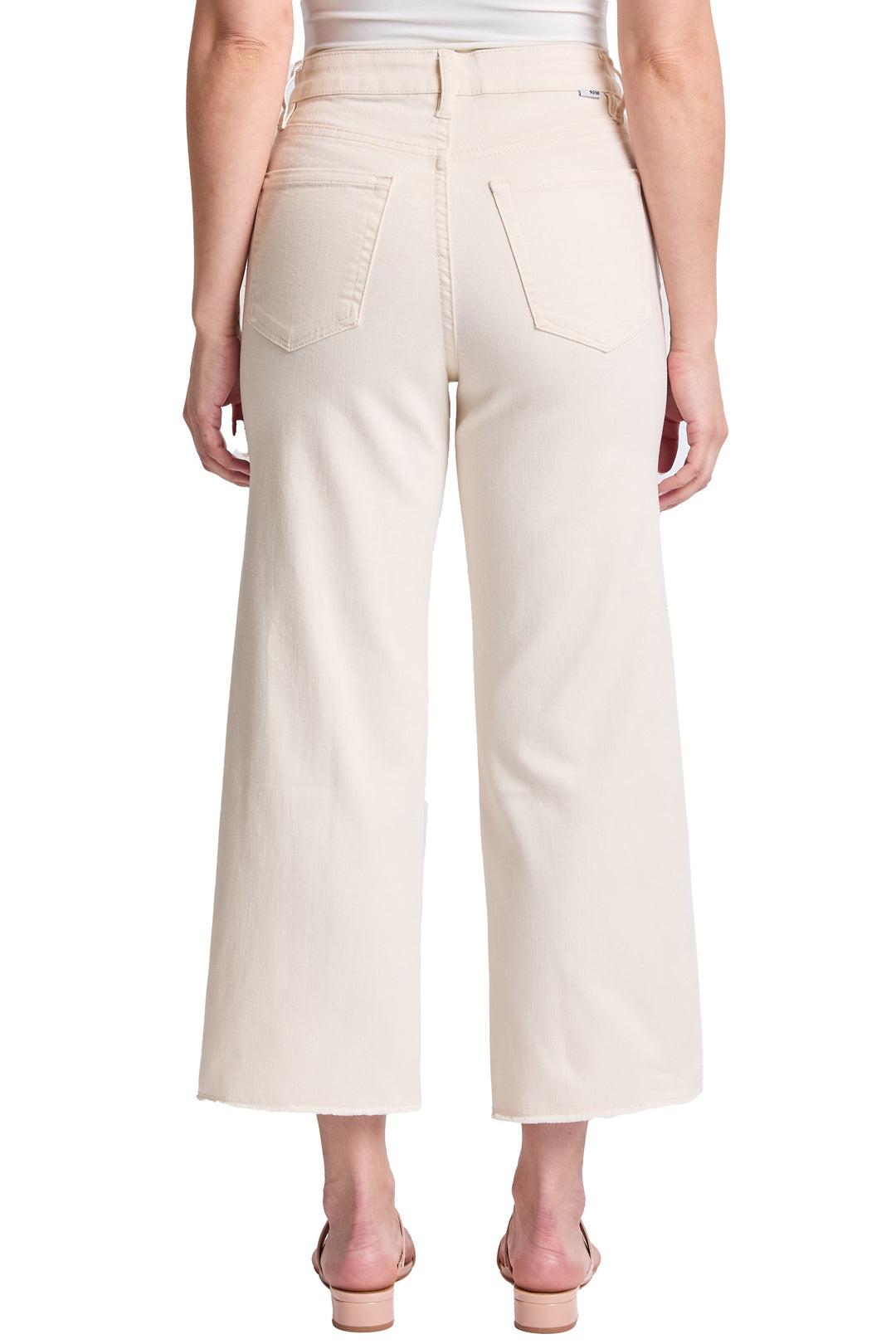 Plus Chloe High Rise Cropped Wide Leg Jeans