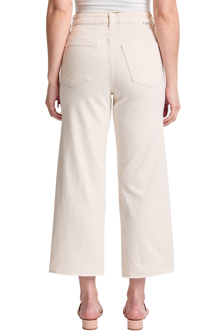 Plus Chloe High Rise Cropped Wide Leg Jeans