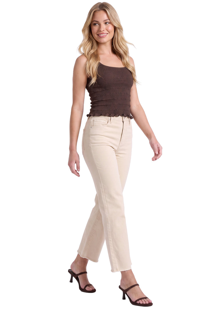 Dylan Essential High Rise Straight Leg Jeans