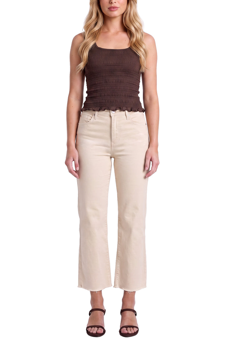 Dylan Essential High Rise Straight Leg Jeans