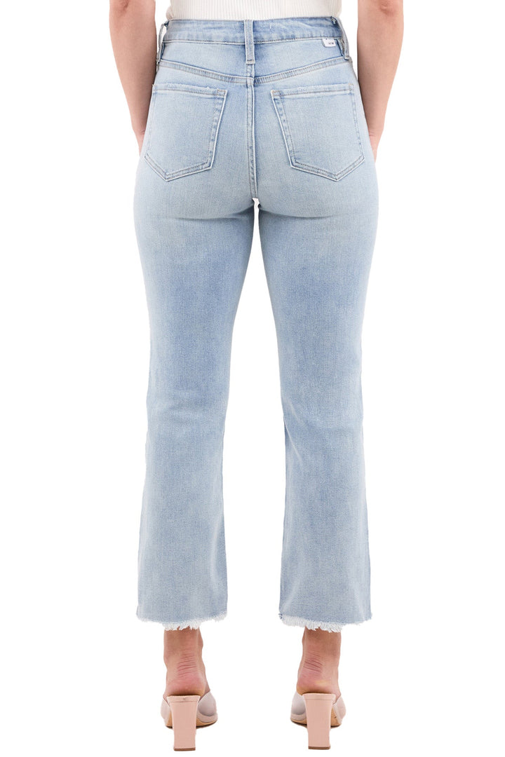 Plus Dylan High Rise Cropped Straight Leg Jeans