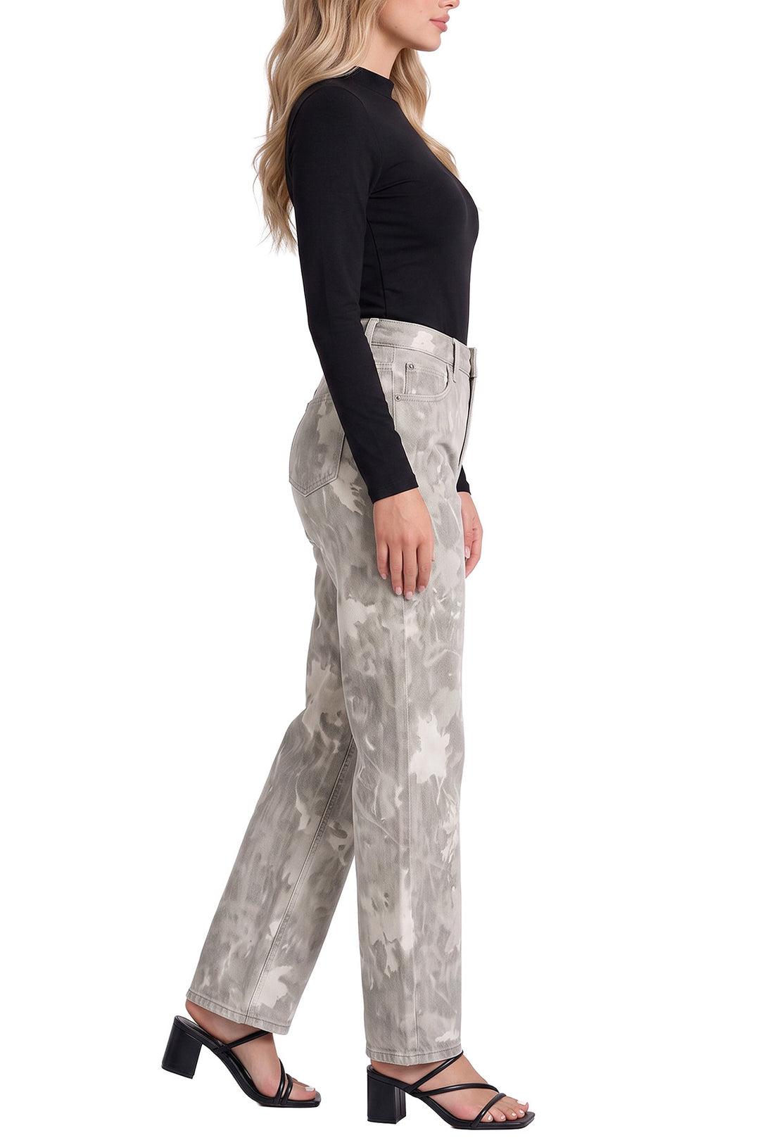 Stella Barrel Printed Jeans