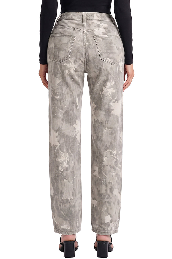 Stella Barrel Printed Jeans