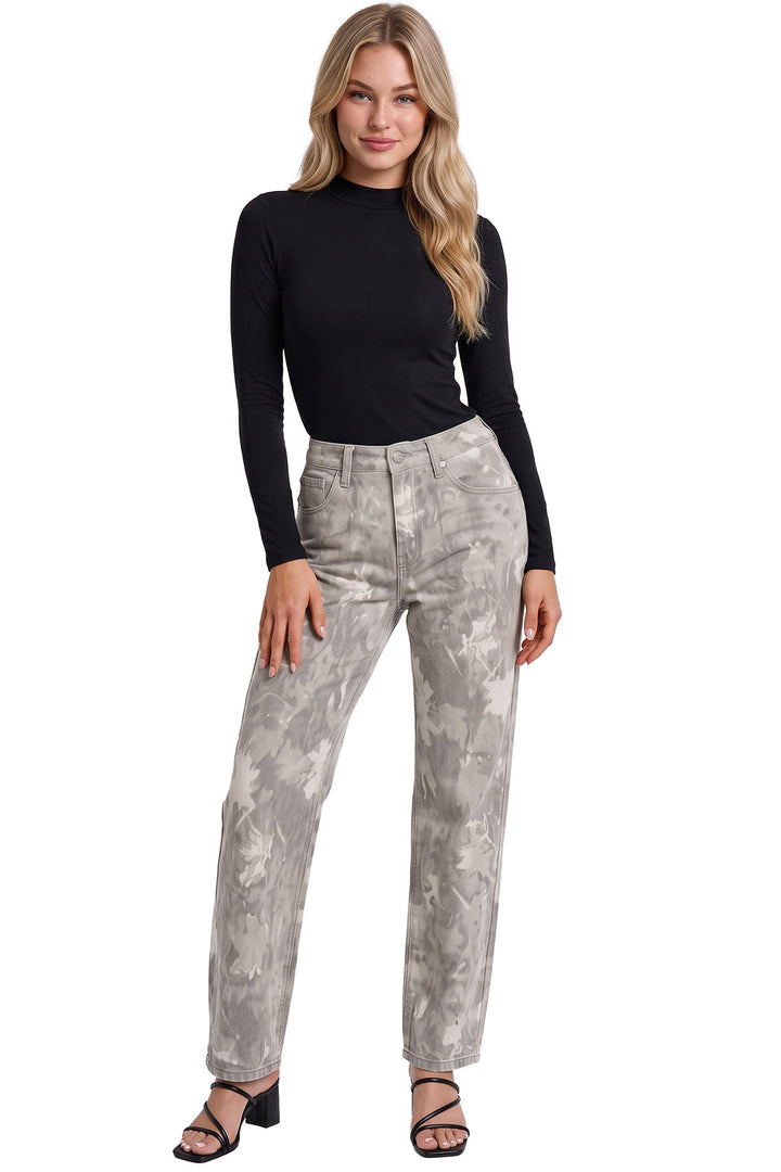 Stella Barrel Printed Jeans