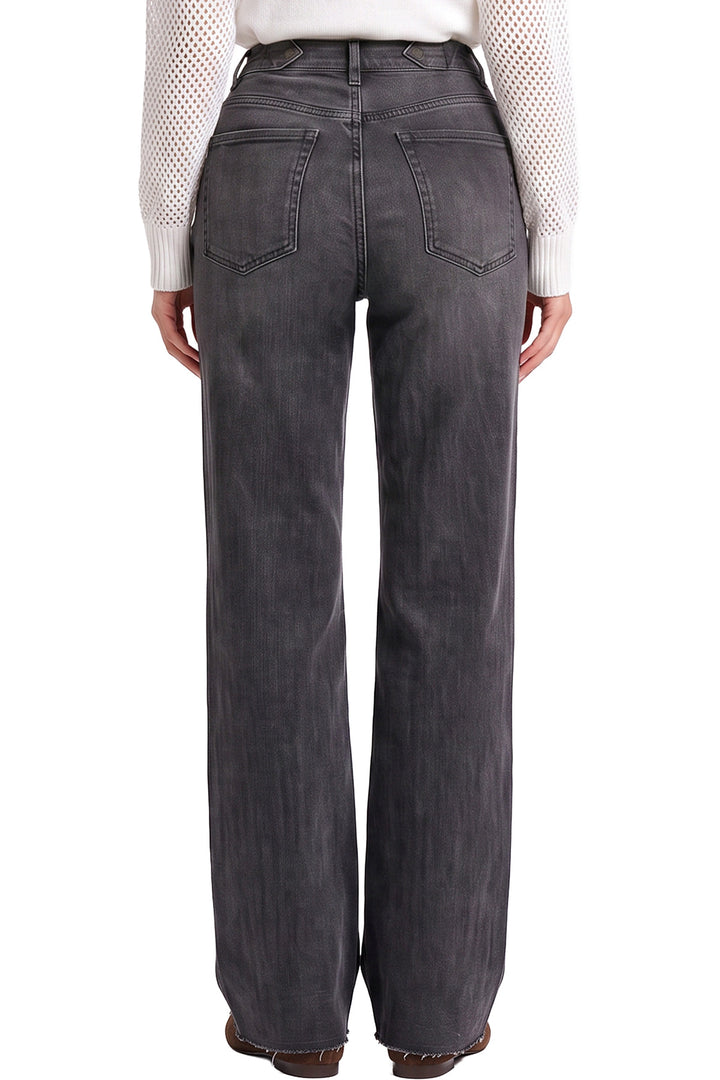 Hailey Wide Leg Jeans - Black