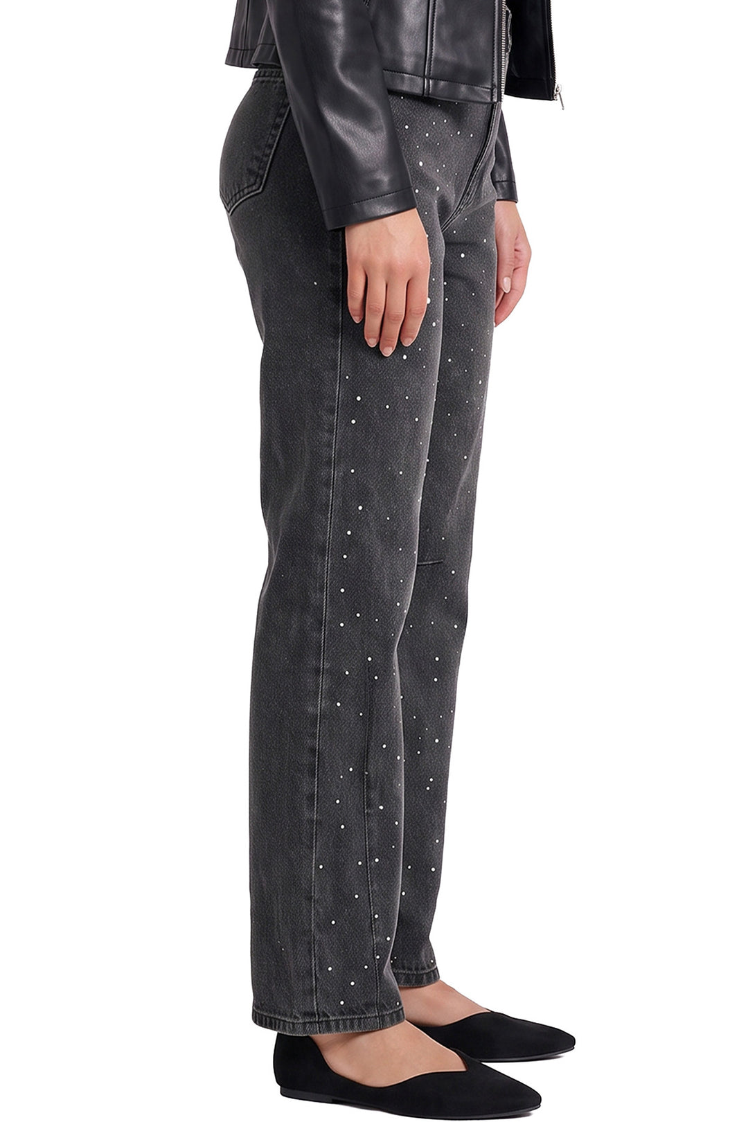 Stella Barrel Studded Jeans