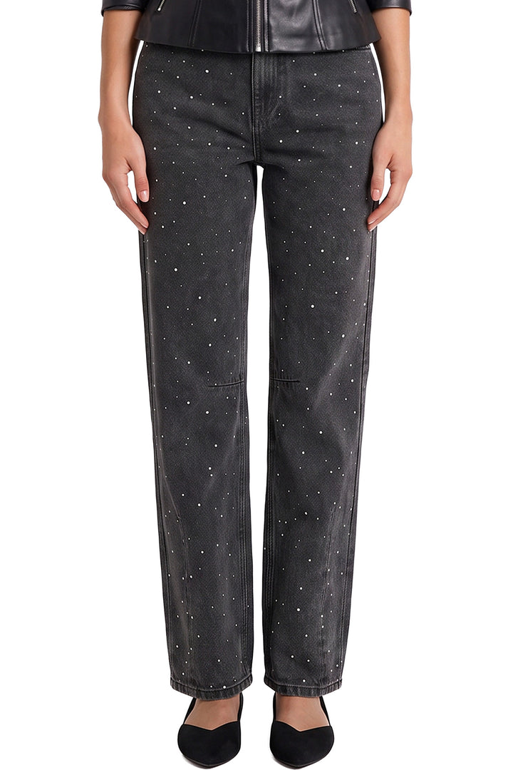 Stella Barrel Studded Jeans